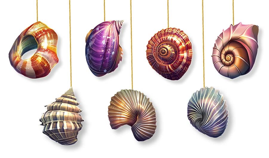Chrismas shells Chrismas shells